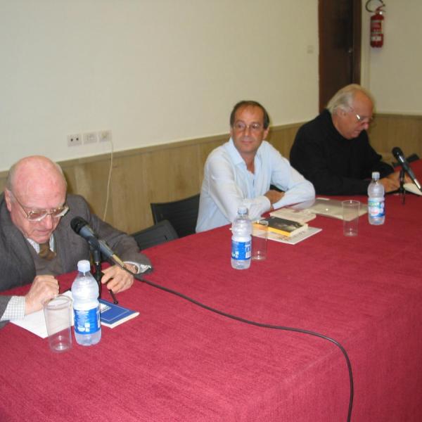 Da Sinistra Edoardo Tiboni, Antonio Zollino, Giuseppe Conte